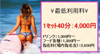 ギャルゲッチュアメリカンドリームの料金表
