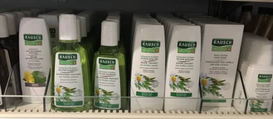 スーパーに陳列されているRAUSCH