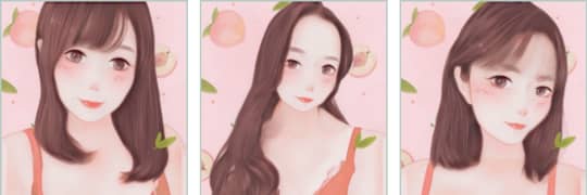 女の子のイラスト