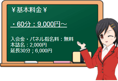 ぷるるん小町 京橋店の料金表