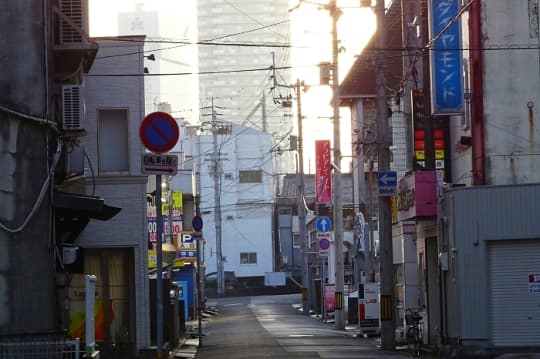 高知の街並み