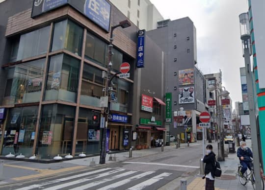 中州川端駅前