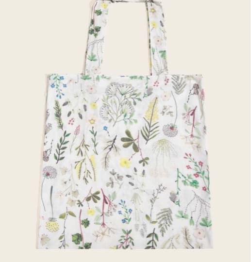 自身のトートバッグ