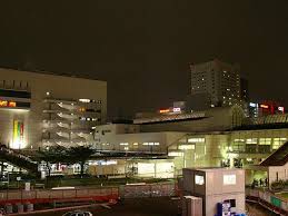 川崎駅　夜
