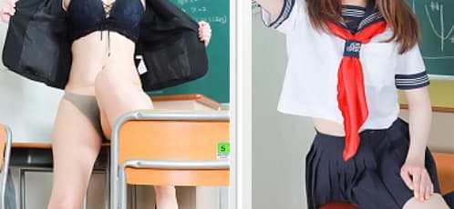 女教師と女子学生 女の子