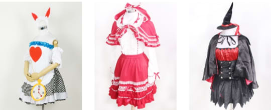 コスプレコレクションのコスプレ一覧