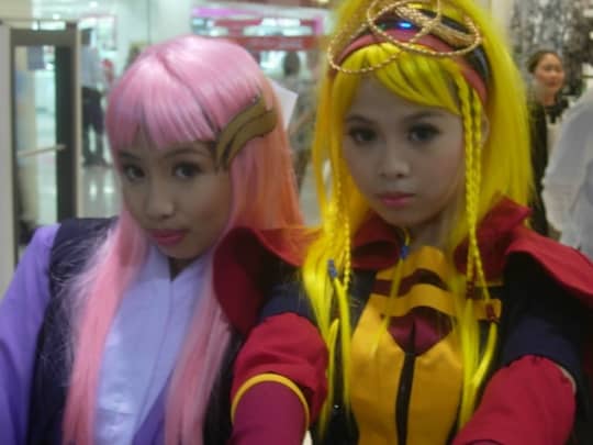 マニラのコスプレ・イベントにて