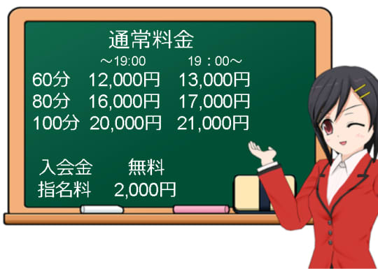 "姉デリ kirei"の料金システム