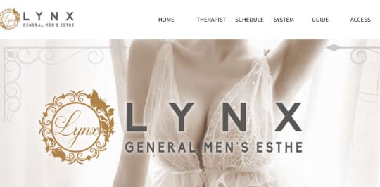 LYNXのトップページ画像