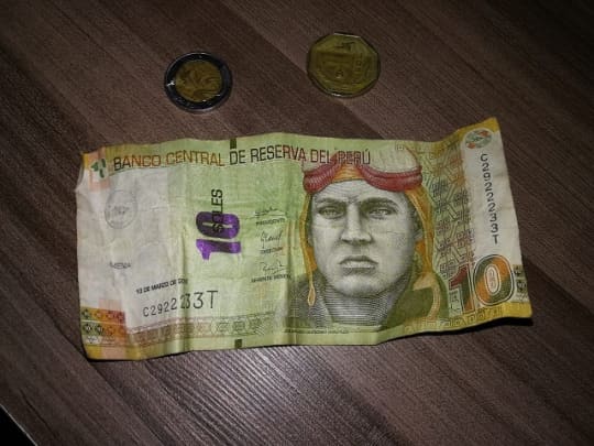 ペルーの紙幣