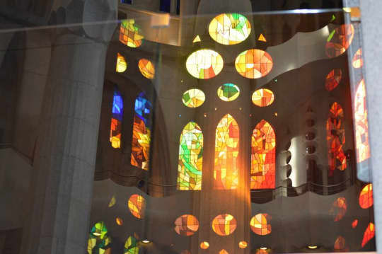 サグラダファミリア内部