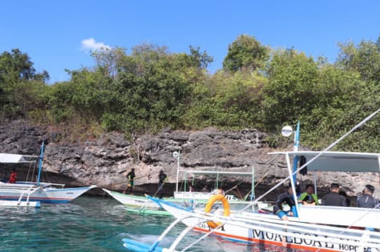 セブ島のボート