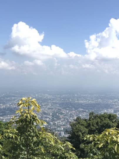 ドイステープ寺院からの風景