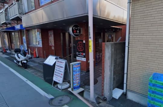 お店の前