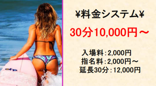 ドMなバニーちゃん白金・鶴舞店の料金システム