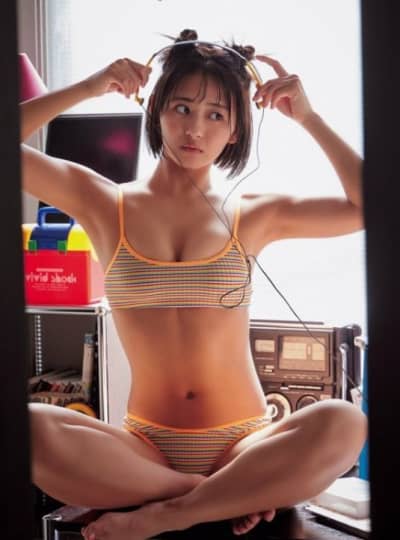 すみぽん(高倉菫)のエロいマンスジ画像