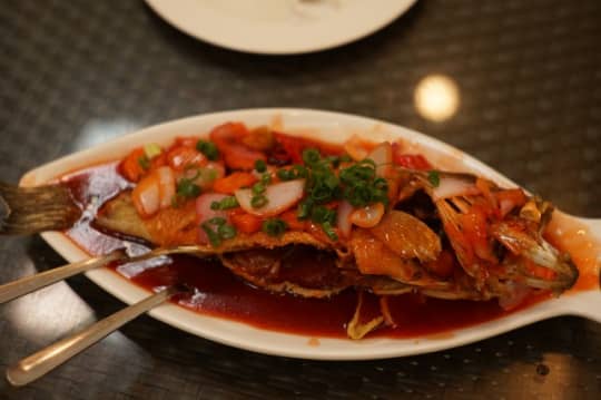 セブ島のレストラン　AAバーベキュー