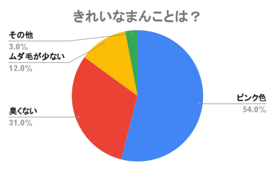 綺麗なマンコ　定義