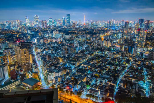 東京の夜景