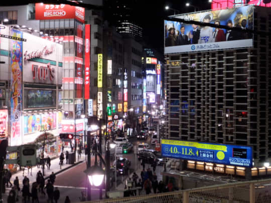 夜の新橋