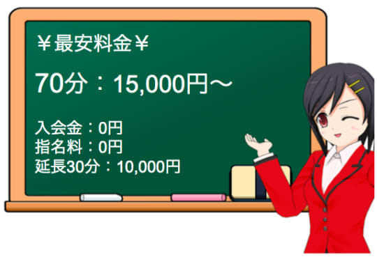 マーメイドの料金表