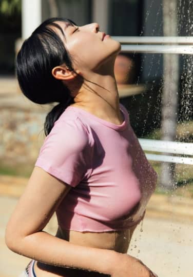 川瀬もえのエロい乳首