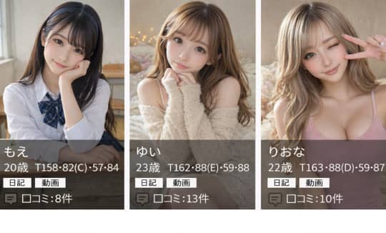 いきなりラブ彼女の女の子