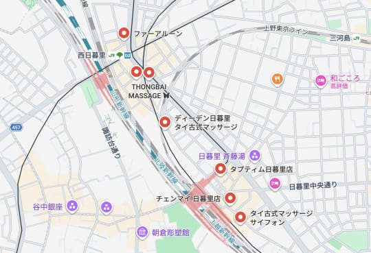 タイ古式マッサージ 裏メニュー