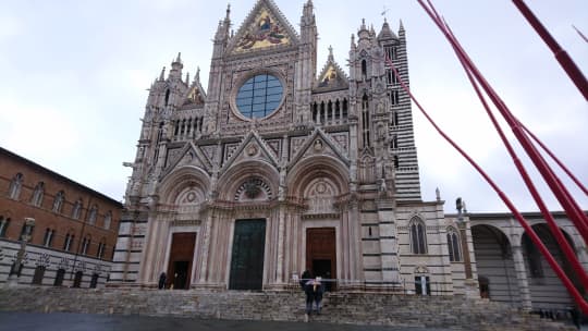 シエナ大聖堂正面