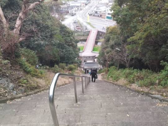 須賀神社石段