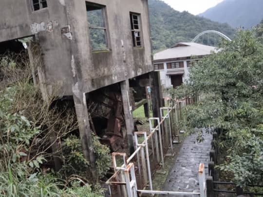 猴硐猫村の廃墟