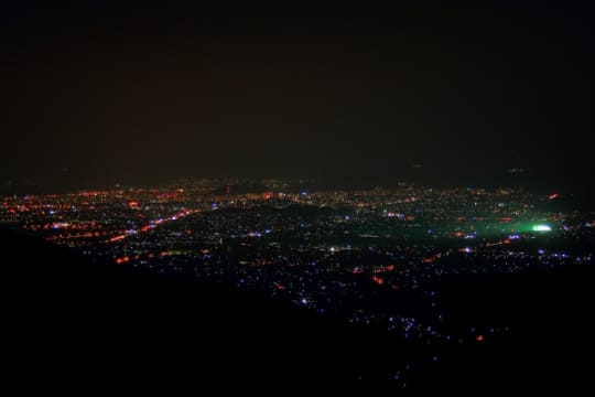 松山の夜景