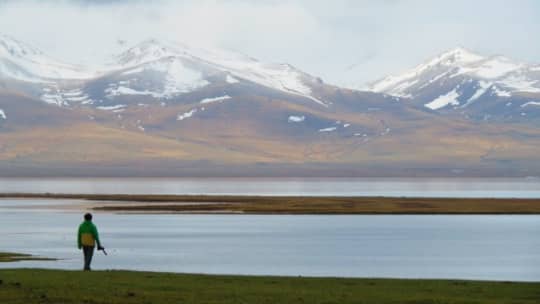 ソンクル湖の風景