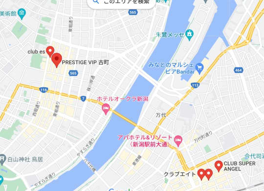 新潟　MAP