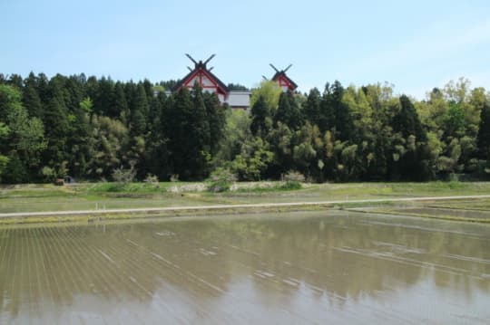 宝徳山稲荷大社　遠景