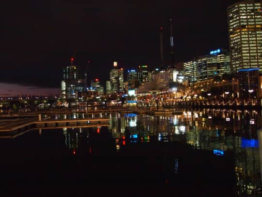 ダーリンハーバーの夜景