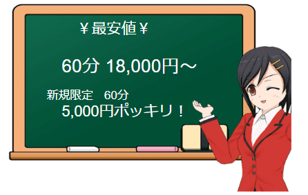 ドMなバニーちゃんの料金表