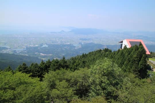 雲辺寺　毘沙門天像から