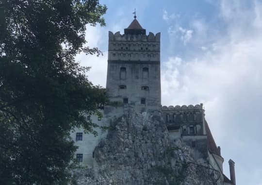 夏のCastelul Bran
