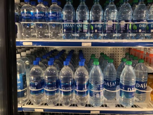 アメリカの水の値段