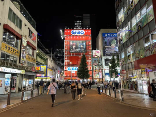 夜の秋葉原