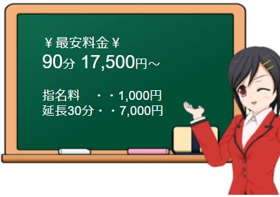 五十路マダム 仙台店の料金表