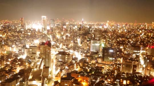 恵比寿の夜景