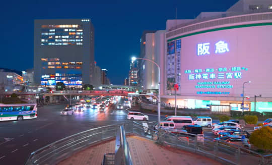 神戸三宮駅前エリア