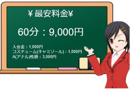 ロイヤルオアシスの料金表