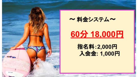 ボランジェ池袋の料金表