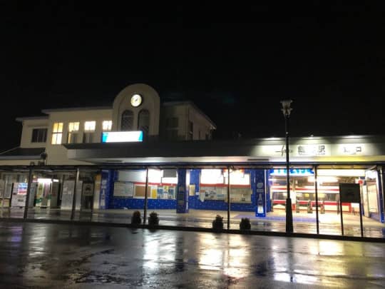 館林駅の夜景