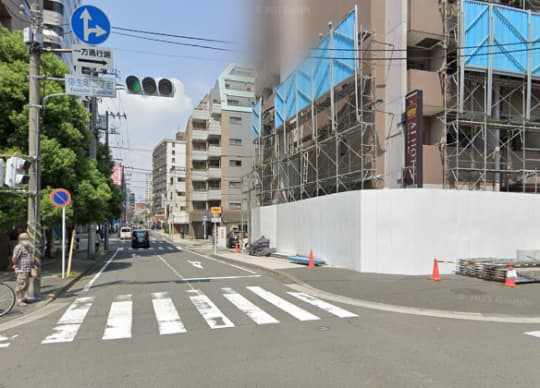 弥生町2丁目交差点