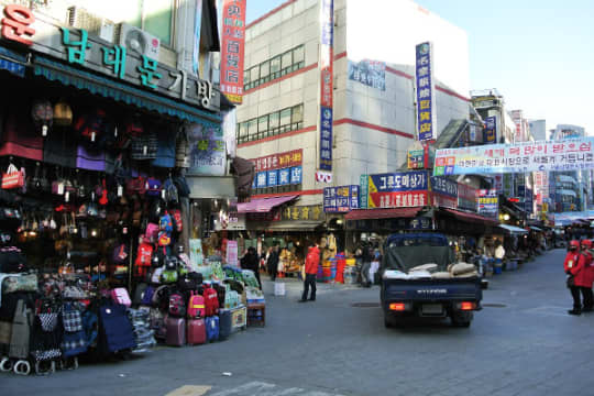 若干道が汚めな釜山…