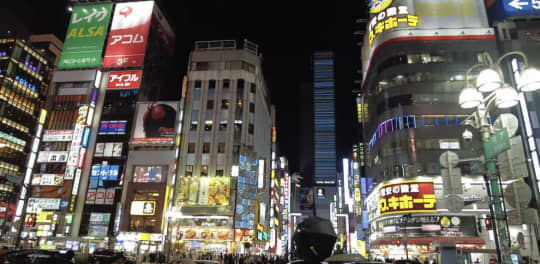 新宿の夜